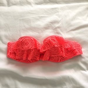 Aerie ruffle lace bandeau
